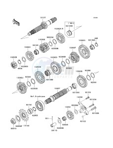 KSF 450 B [KFX450R MONSTER ENERGY] (B8F-B9FB) B9F drawing TRANSMISSION