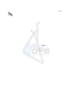 KX 125 L [KX125] (L2) [KX125] drawing STAND-- S- -