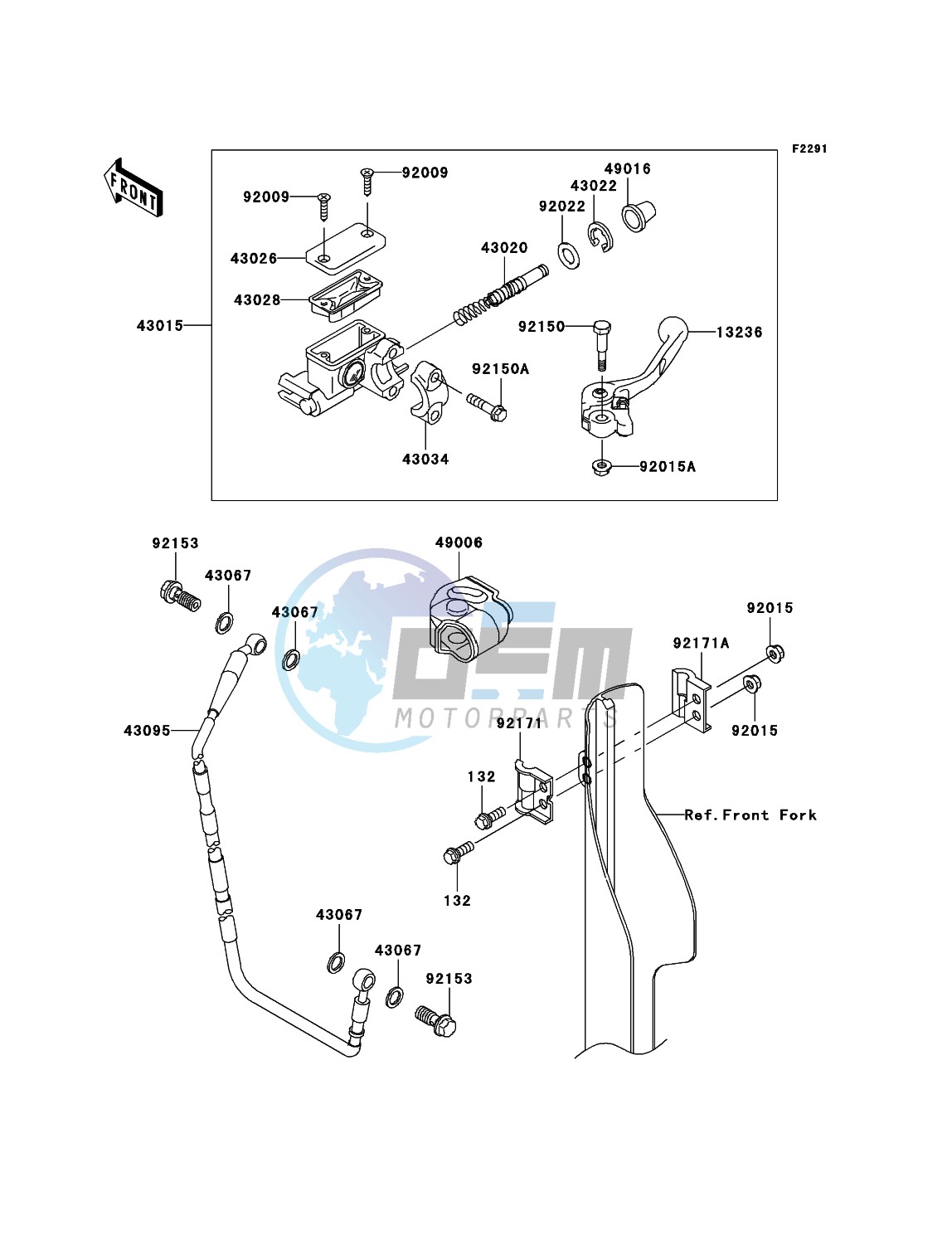 Front Master Cylinder