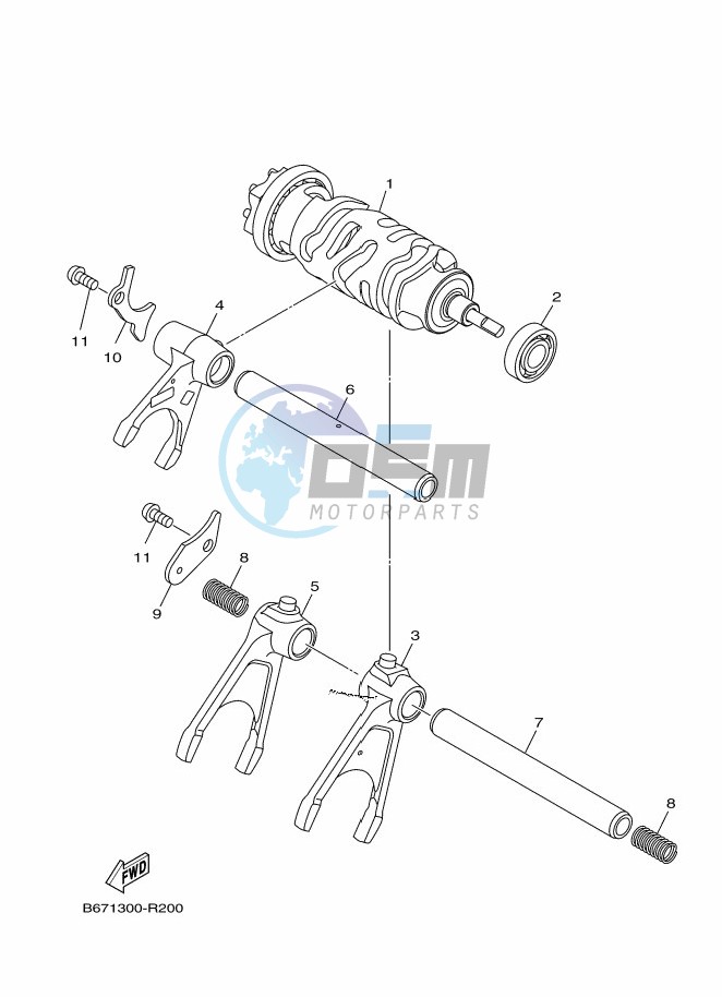 SHIFT CAM & FORK