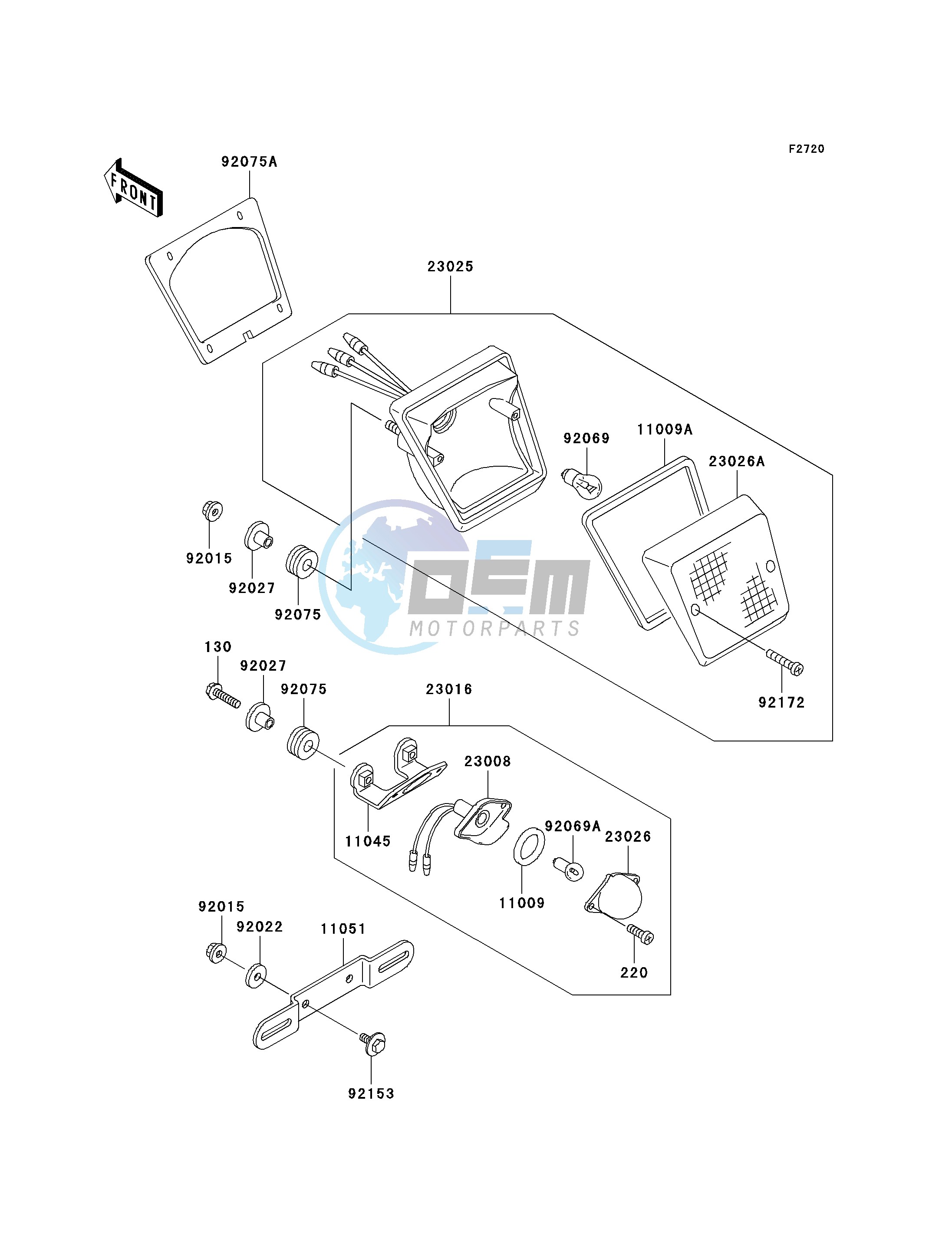 TAILLIGHT-- S- -