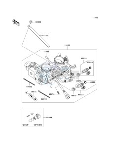 ER 650 A [ER-6N (EUROPEAN] (A6S-A8F) A6S drawing THROTTLE