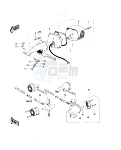 MC1 (A-B) 90 drawing TAILLIGHT_TURN SIGNALS