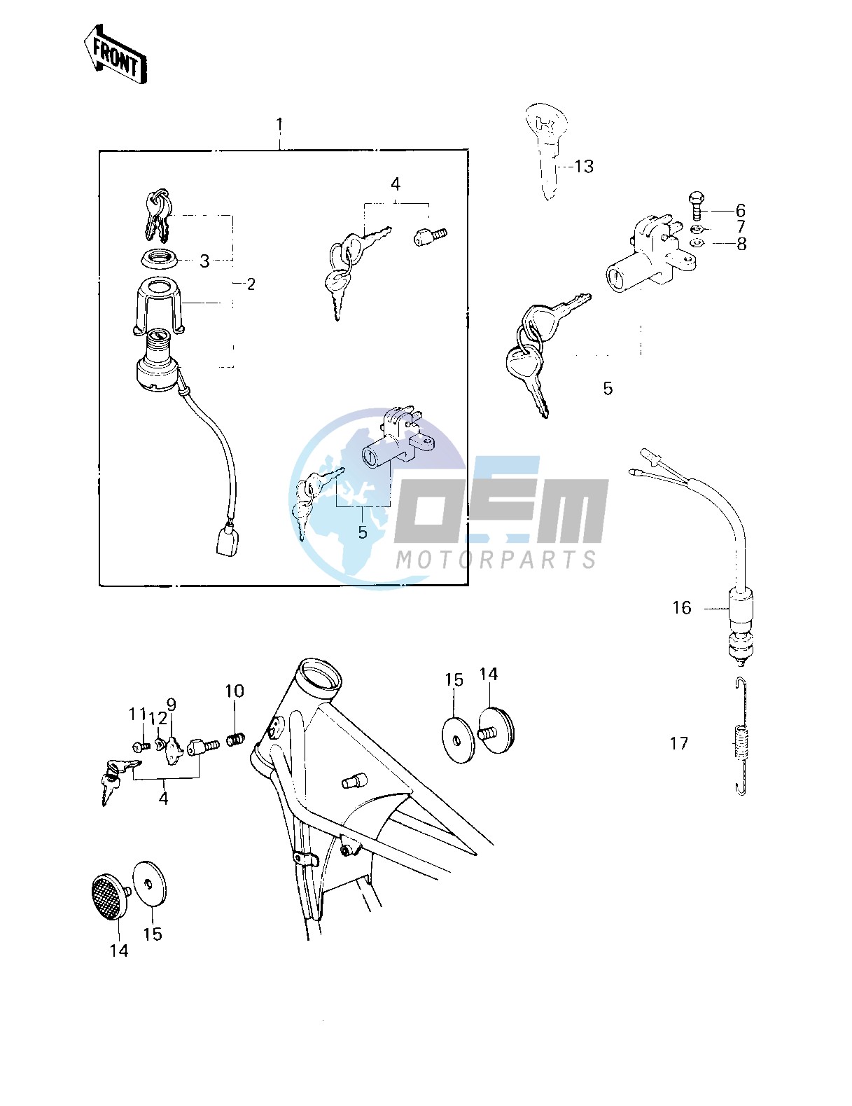 IGNITION SWITCH_LOCKS_REFLECTORS