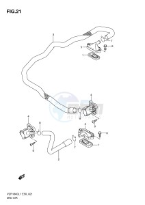 VZR1800 (E50) INTRUDER drawing SECOND AIR