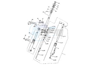 YN R NEO'S 50 drawing FRONT FORK