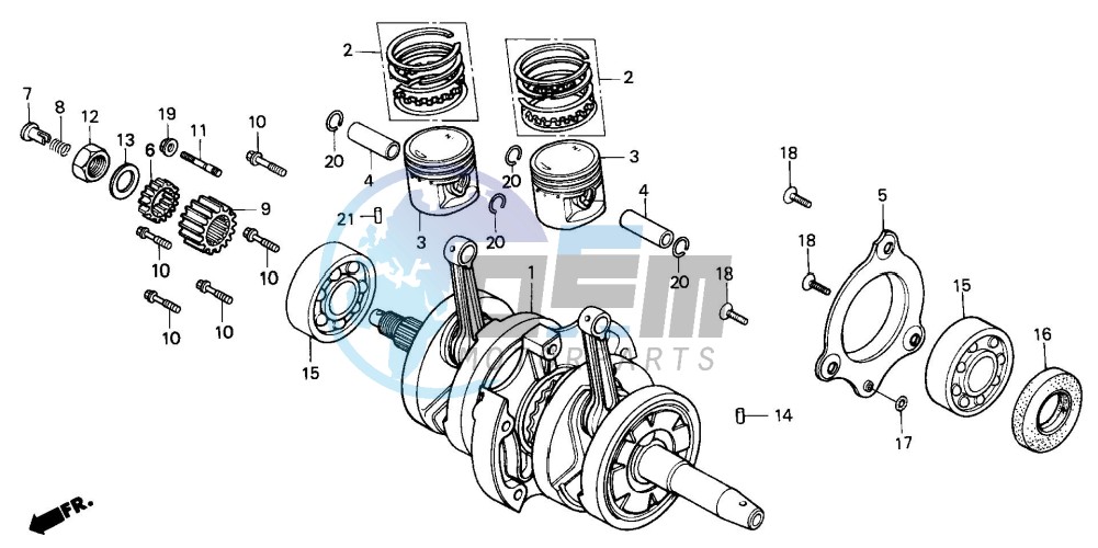 CRANKSHAFT/PISTON