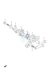 DF 9.9A drawing Throttle Control w/Remote Control