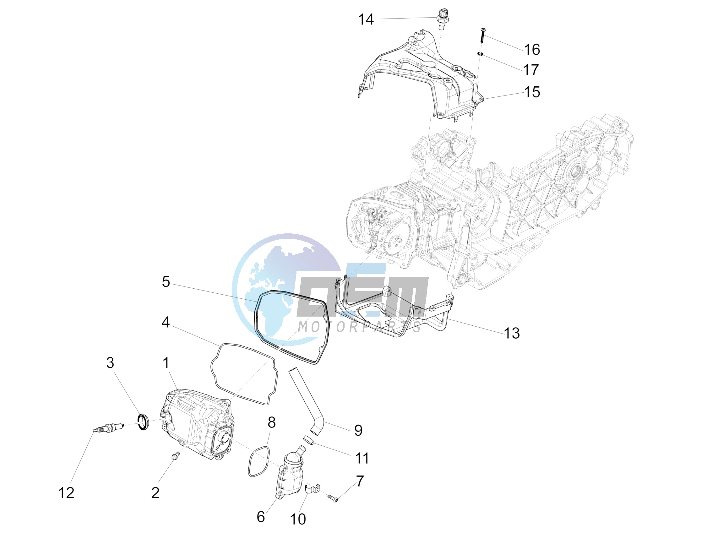 Cylinder head cover