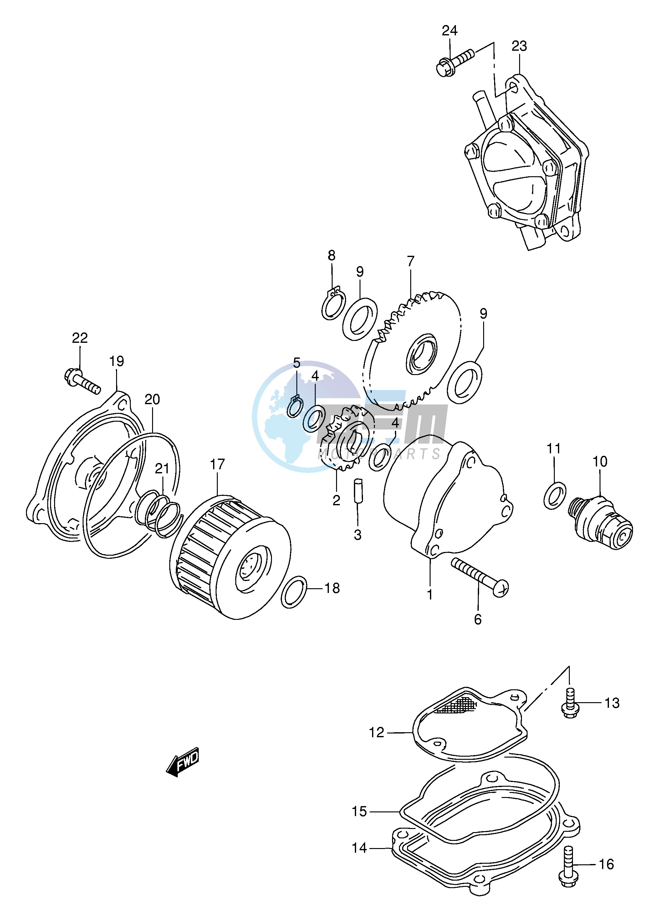 OIL PUMP - FUEL PUMP