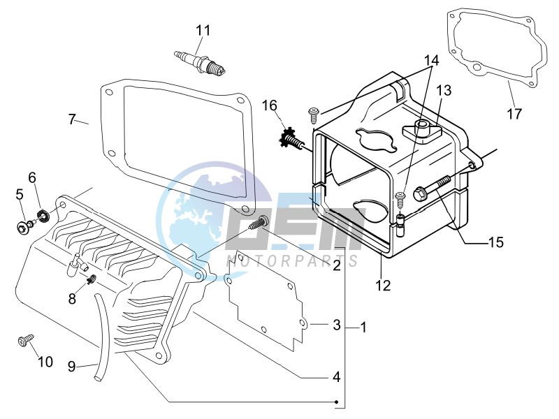 Cylinder head cover