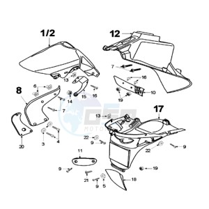 FIGHT E drawing FENDERS