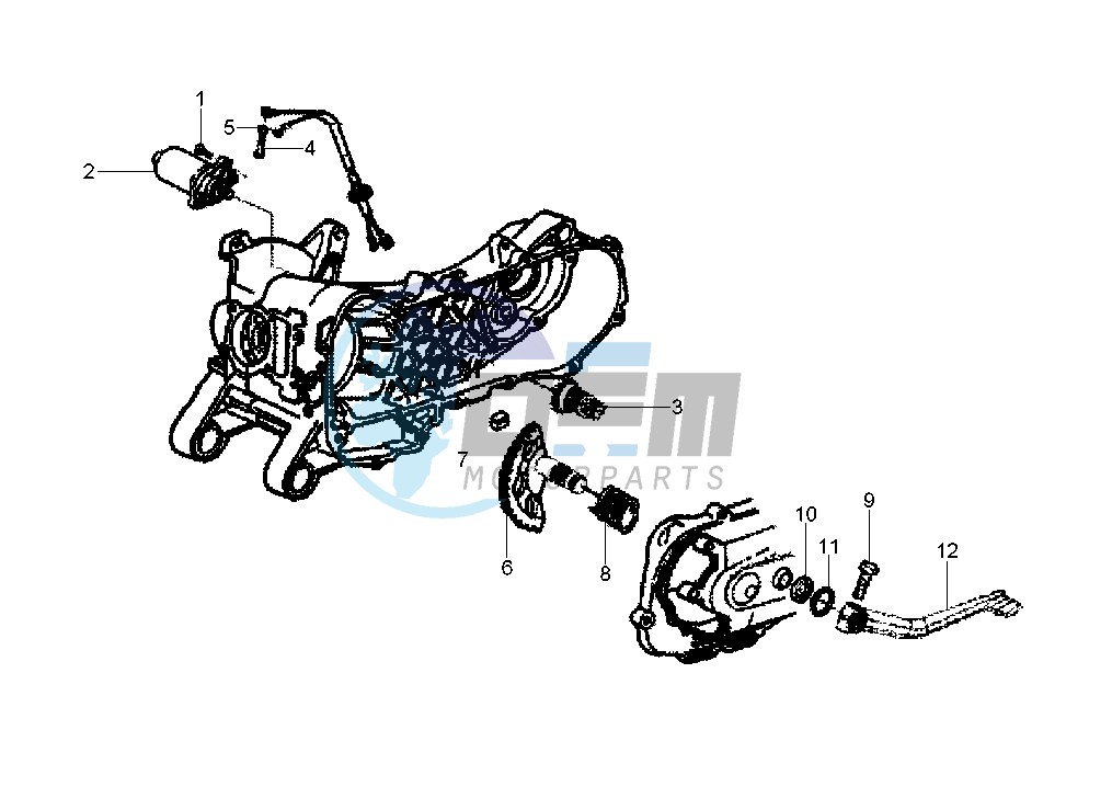 Starting motor