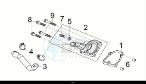 JOYMAX Z+ 125 (LW12W2-EU) (E5) (M1) drawing WATER PUMP COVER