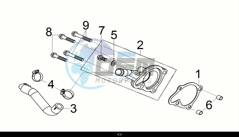 WATER PUMP COVER