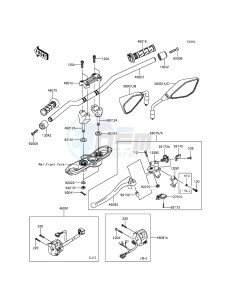 Z800 ZR800CEF UF (UK FA) XX (EU ME A(FRICA) drawing Handlebar