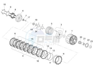 RSV4 1000 Racing Factory L.E. USA-CND (NAFTA) drawing Clutch