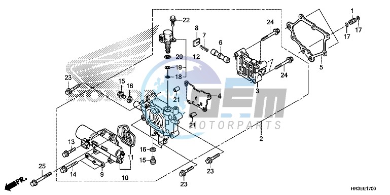 MAIN VALVE BODY