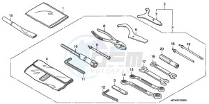 VFR8009 Europe Direct - (ED / MME TWO) drawing TOOLS