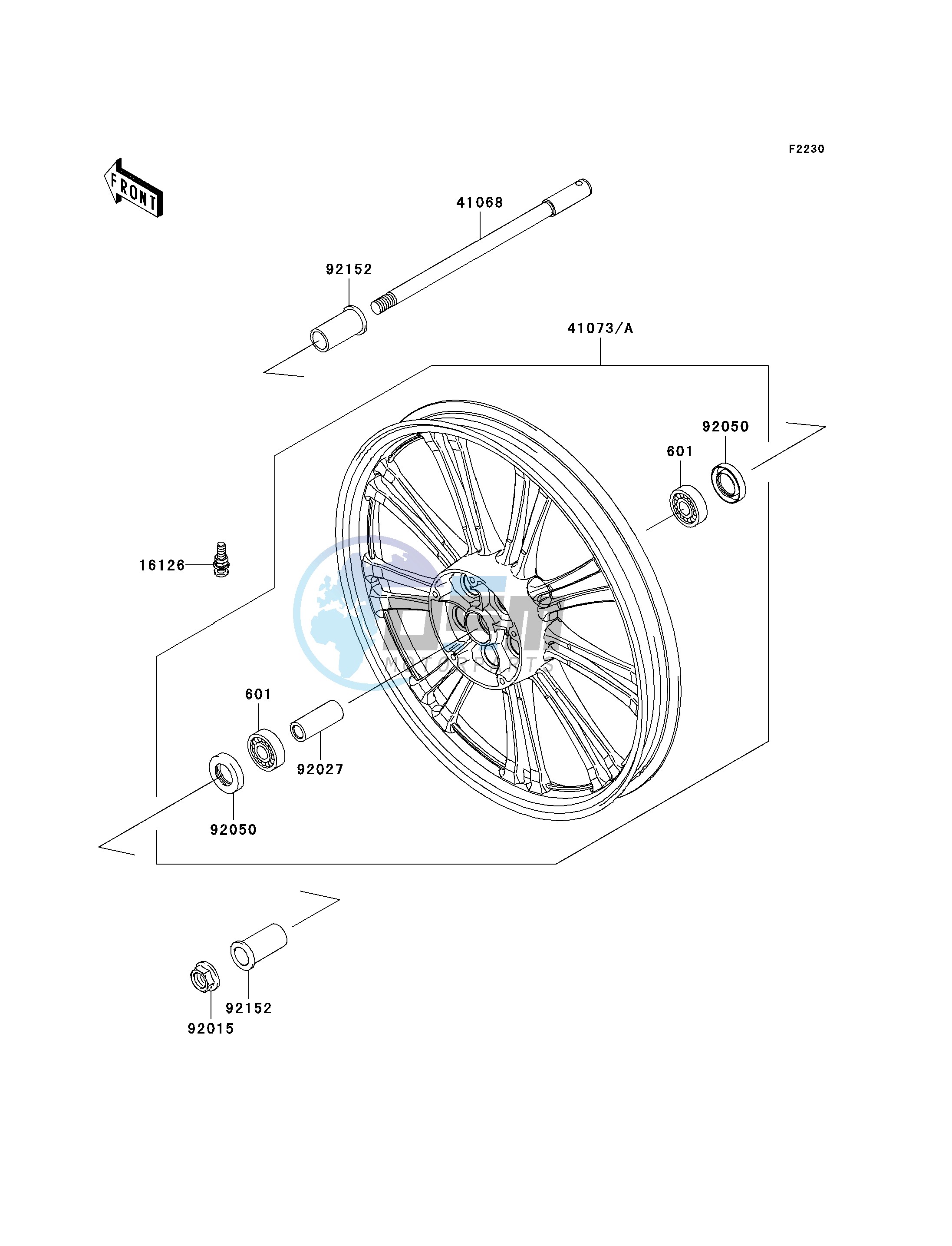 FRONT WHEEL