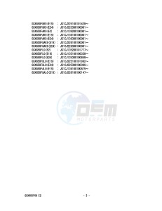 GSX650F (E2) Katana drawing * CATALOG PREFACE *