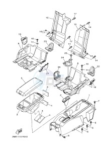 YXE700E YXE70WPXH WOLVERINE R-SPEC EPS (2MBD) drawing SIDE COVER 2