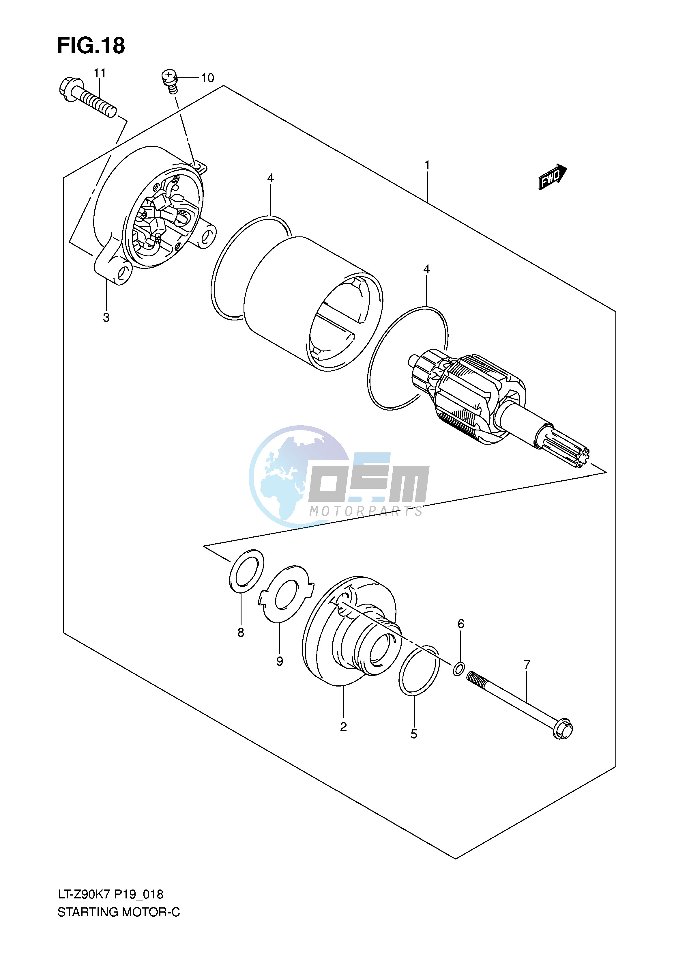 STARTING MOTOR