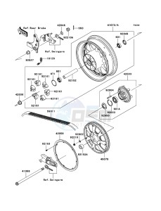 VN1700 CLASSIC TOURER VN1700C9FA GB XX (EU ME A(FRICA) drawing Rear Hub