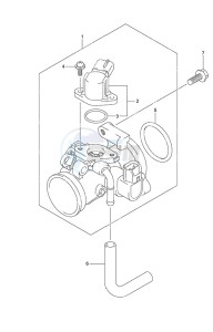 DF 9.9B drawing Throttle Body Remote Control