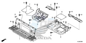 SXS700M4H Europe Direct - (ED) drawing SEAT BOTTOM COVER