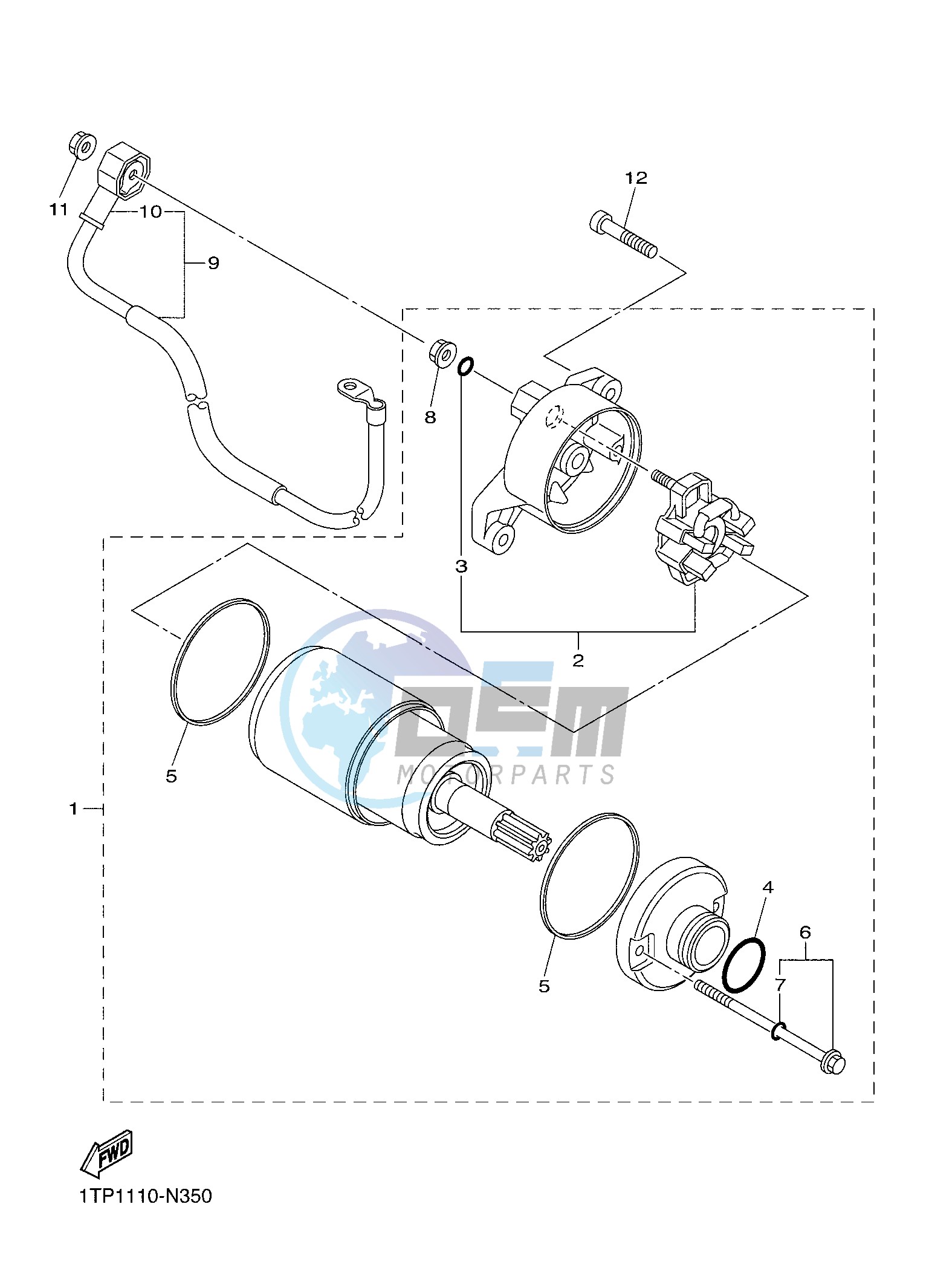 STARTING MOTOR