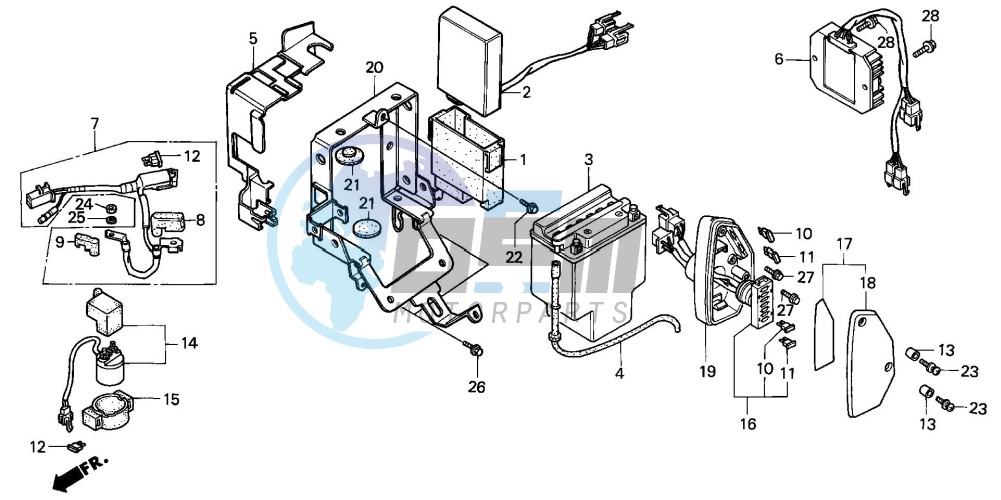 BATTERY (VT1100CS/CT)