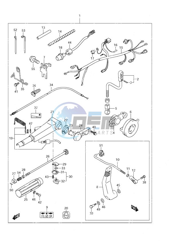 Tiller Handle