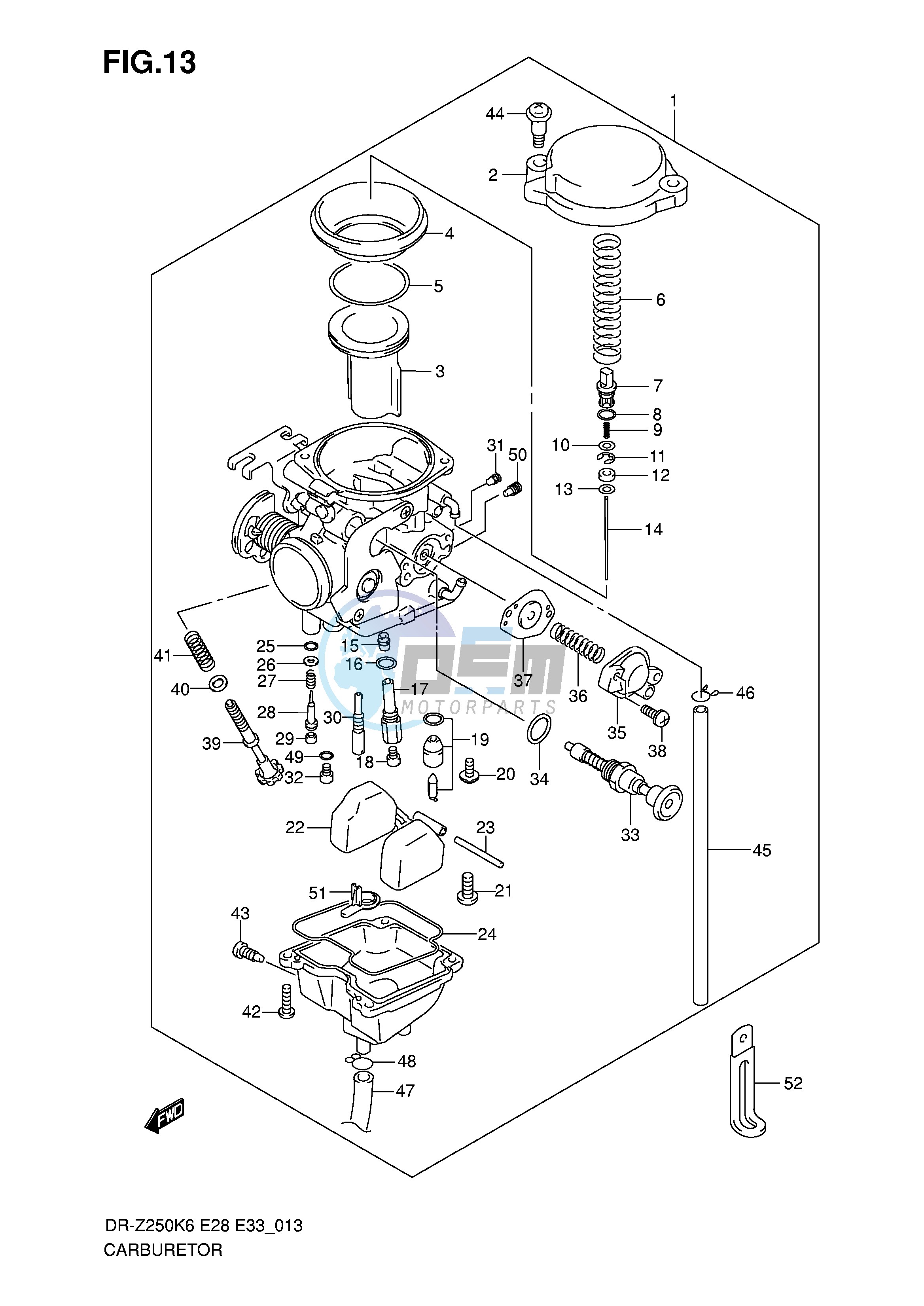 CARBURETOR (E33)