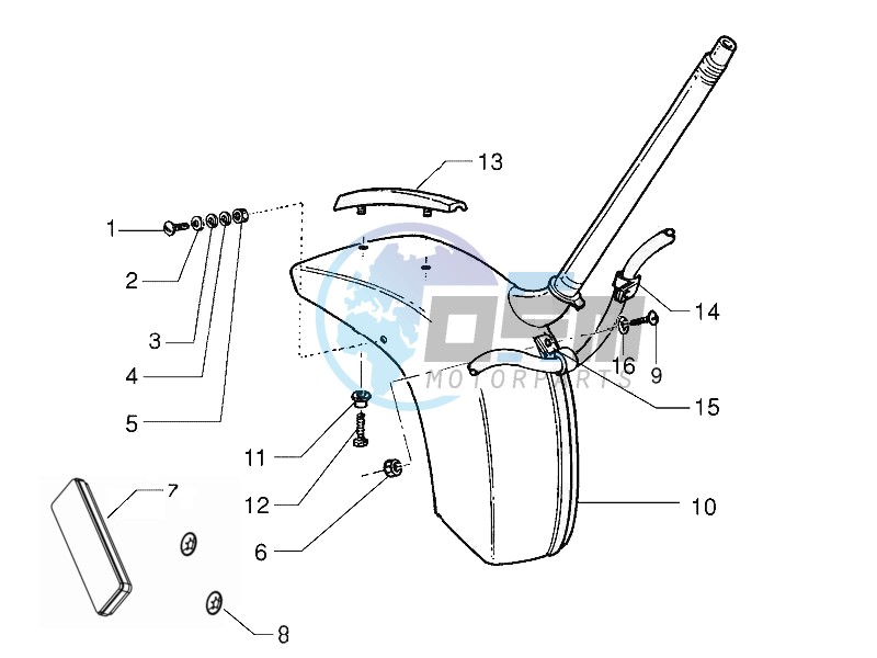 Wheel huosing - Mudguard