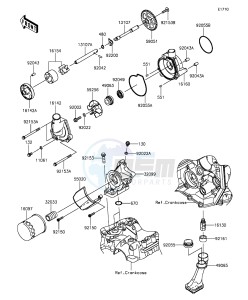 NINJA ZX-6R ABS ZX636FGF FR GB XX (EU ME A(FRICA) drawing Oil Pump