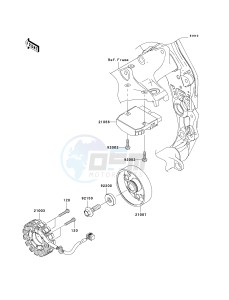 ZX 1000 D [NINJA ZX-10R] (D6F-D7FA) D7FA drawing GENERATOR