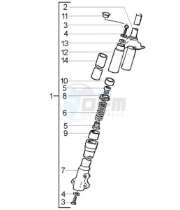 Liberty 50 2t RST drawing Fork