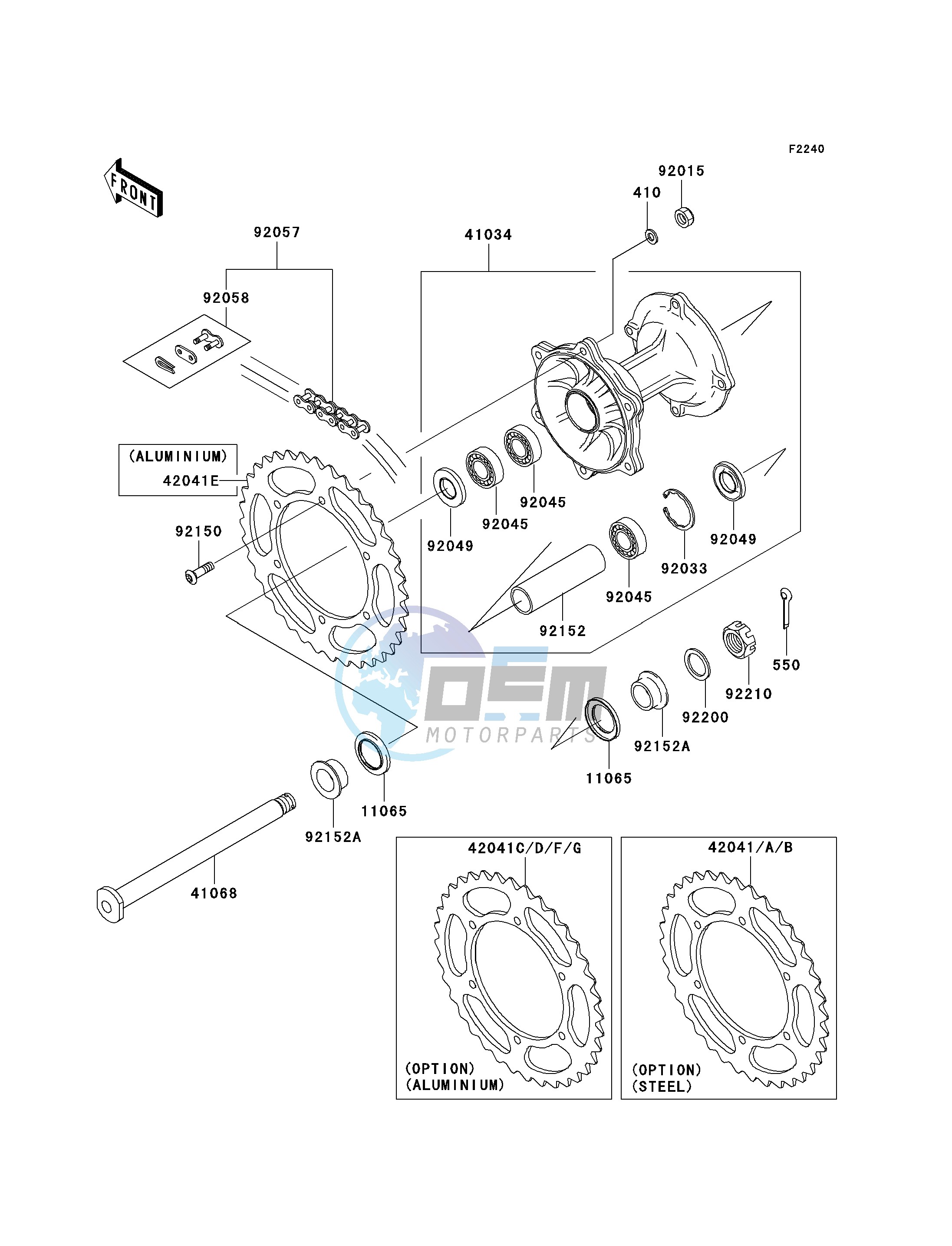 REAR HUB