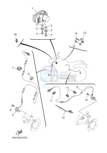 XSR700 (B344 B344 B344 B344) drawing ELECTRICAL 3