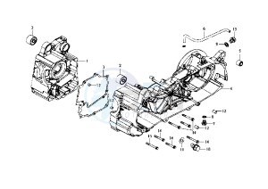 JOYRIDE EU2 - 200 cc drawing CRANKCASE