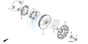 SH300AR9 France - (F / ABS CMF SPC TBX) drawing DRIVE FACE