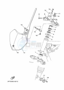 TT-R125LWE (2PTJ) drawing STEERING