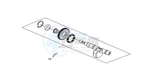 MAXSYM 400 EFI drawing BALANCE SHAFT