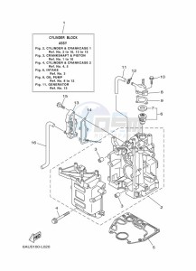 FT9-9GEPL drawing CYLINDER--CRANKCASE-1