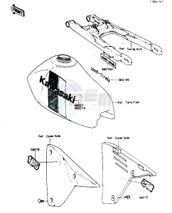 KDX 175 A [KDX175] (A2-A3) [KDX175] drawing LABELS -- 81-82 A2_A3- -