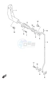 DF 6A drawing Clutch Lever