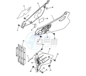 YZ LC-LW 80 drawing SIDE COVER