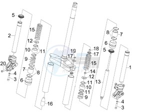 Runner 50 SP drawing Fork components (MVP)