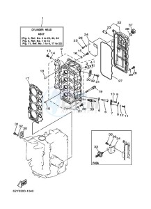 F50A drawing CYLINDER--CRANKCASE-2